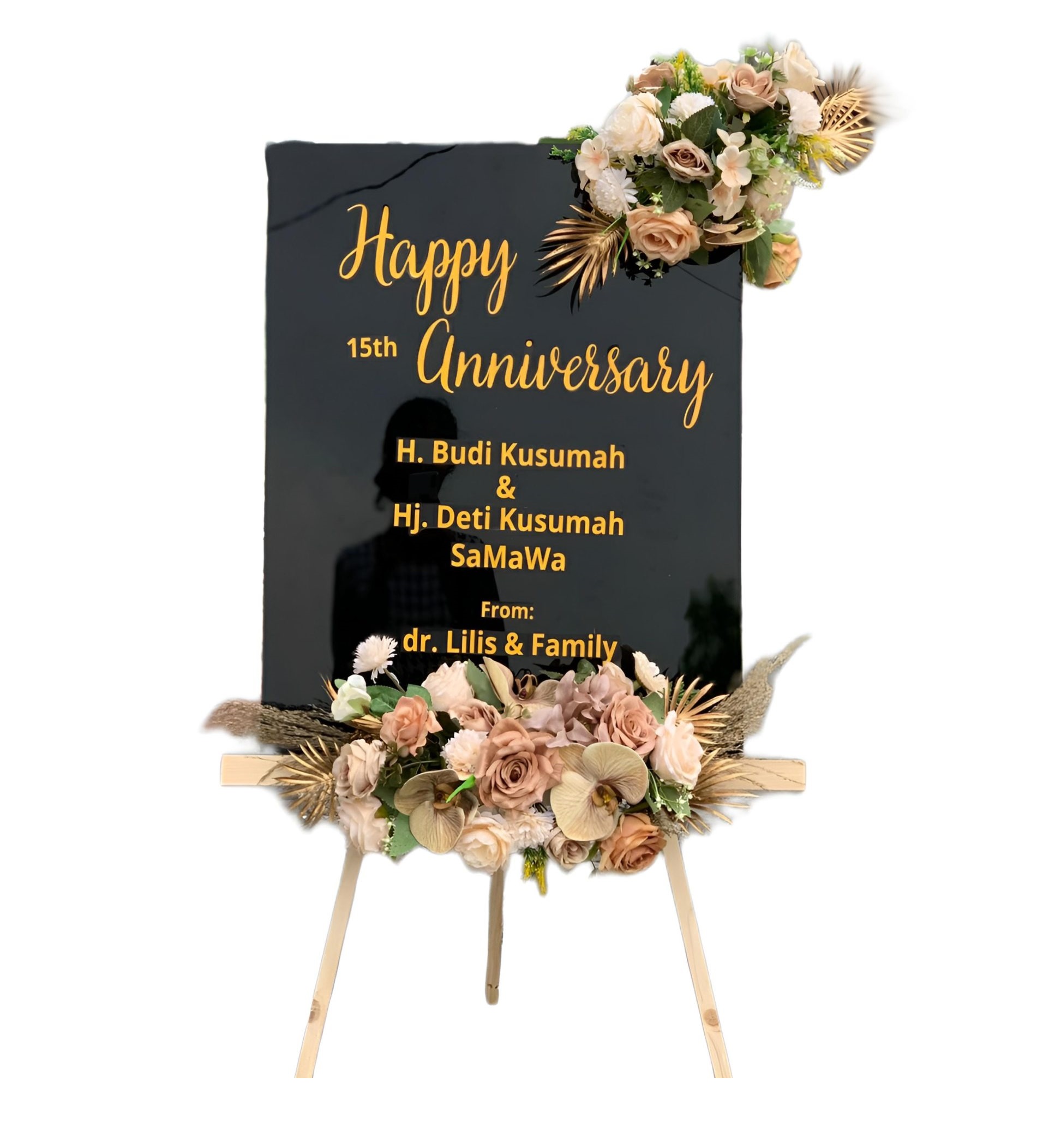 Papan Bunga Akrilik Pelayangan